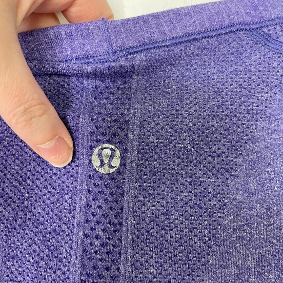 Lululemon Swiftly Tech Tee Size 8 Purple - Picture 7 of 7